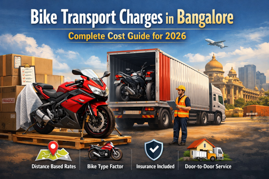 Bike Transport Charges in Bangalore